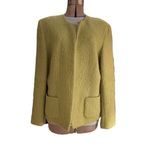 Josephine Chaus Mohair Blend Teddy Jacket Blazer Soft, Lined